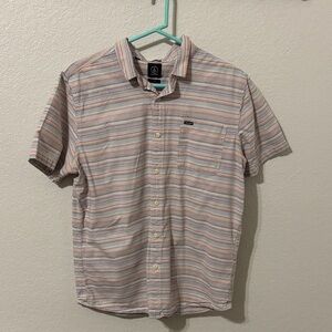 Volcom Multicolor Striped Casual Shirt